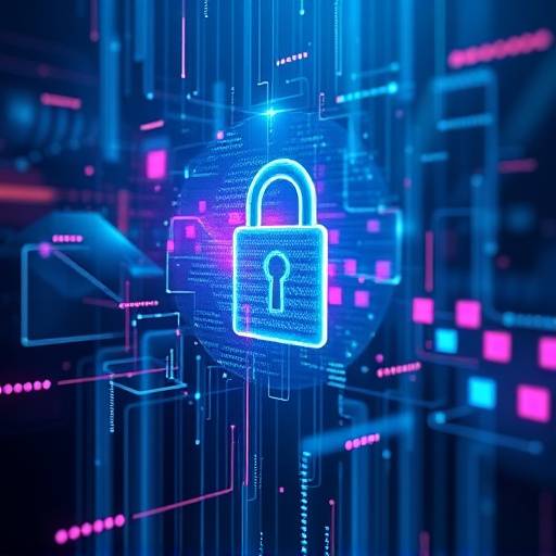 Imagen abstracta representando la privacidad y seguridad de datos