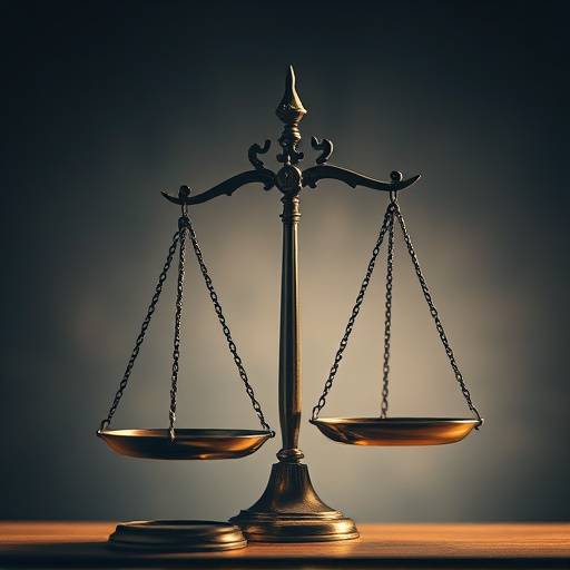 Imagen de las balanzas de la justicia, simbolizando el sistema legal y judicial